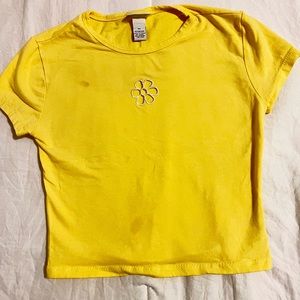 Yellow shirt